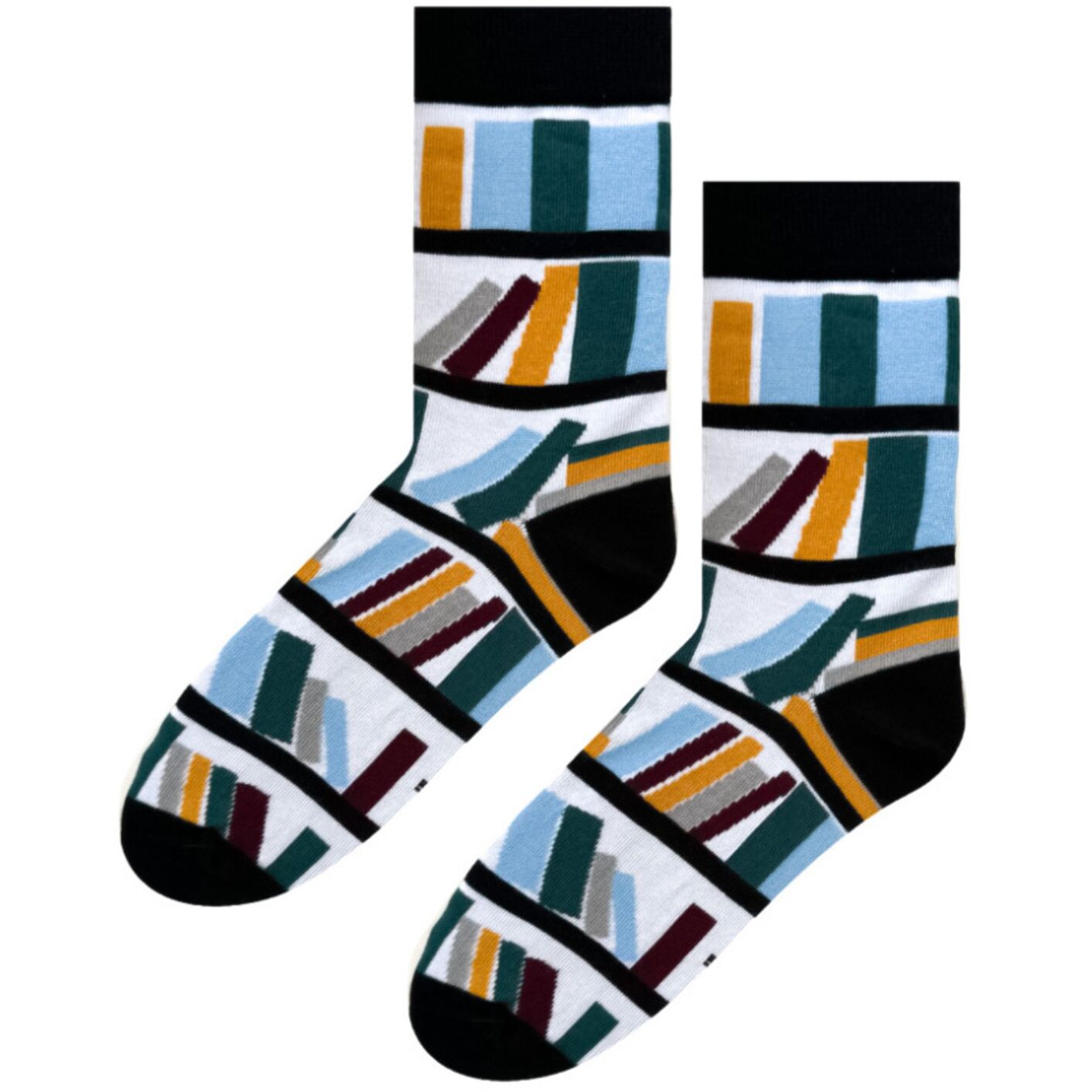 Skarpety w Książki na Półkach