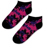 Stopki Cyfrowy Kamuflaż z Fioletem