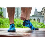 Stopki Cyfrowy Kamuflaż z Niebieskim