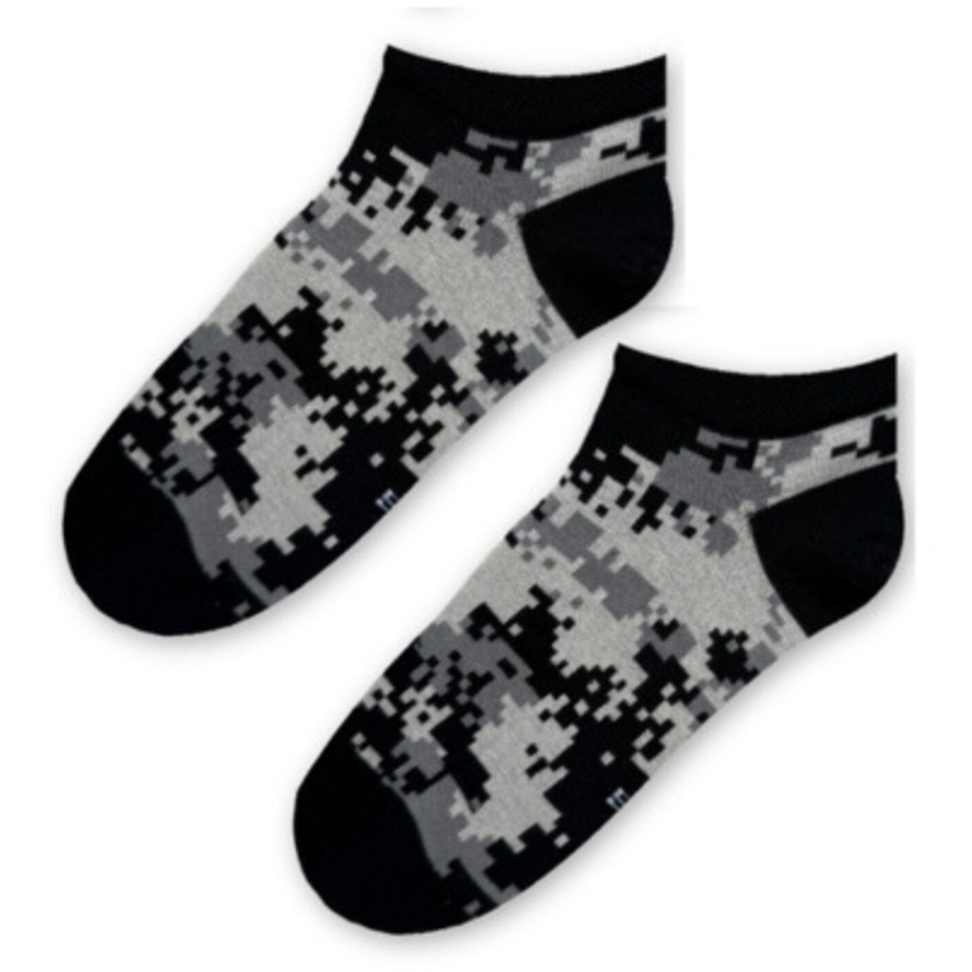 Stopki Cyfrowy Kamuflaż z Szarym