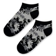 Stopki Cyfrowy Kamuflaż z Szarym