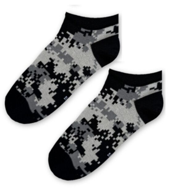 Stopki Cyfrowy Kamuflaż z Szarym