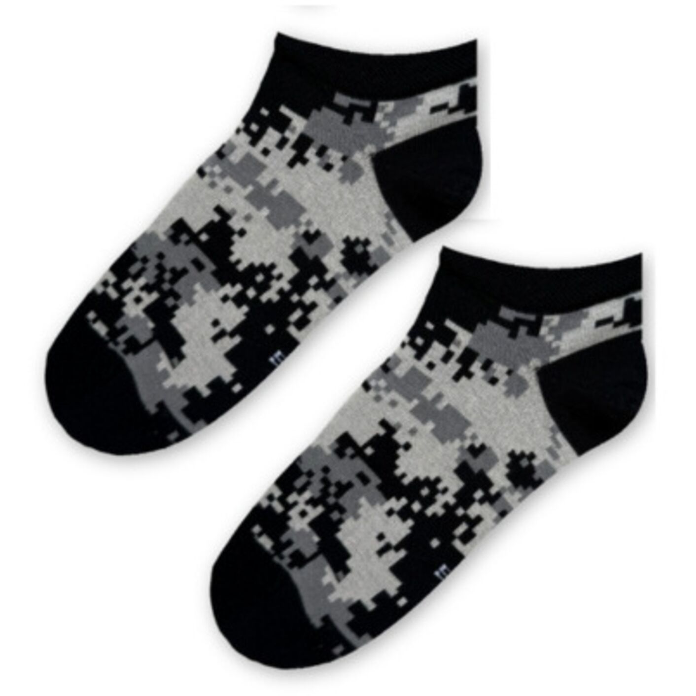 Stopki Cyfrowy Kamuflaż z Szarym