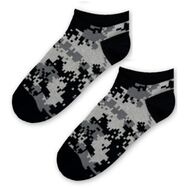 Stopki Cyfrowy Kamuflaż z Szarym