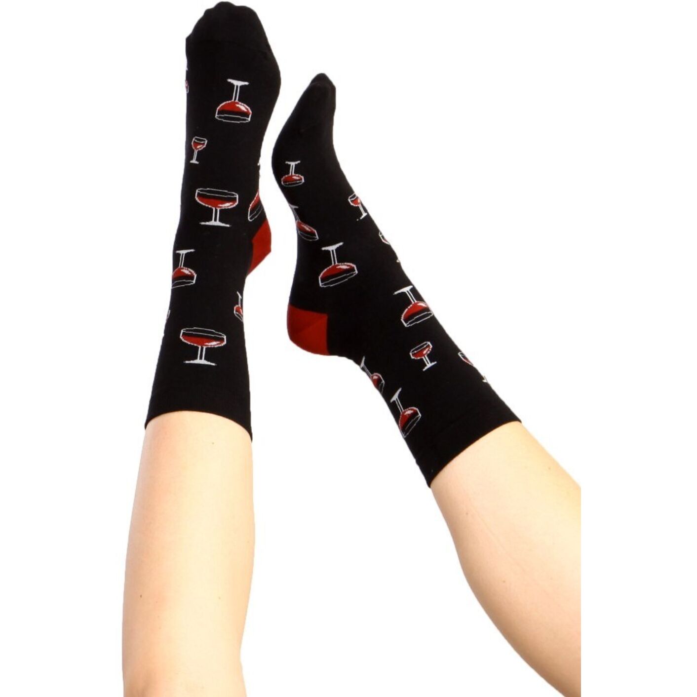 Stopki Kieliszek Czerwonego Wina