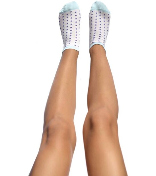 Stopki Kropki Fiolet