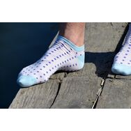 Stopki Kropki Fiolet