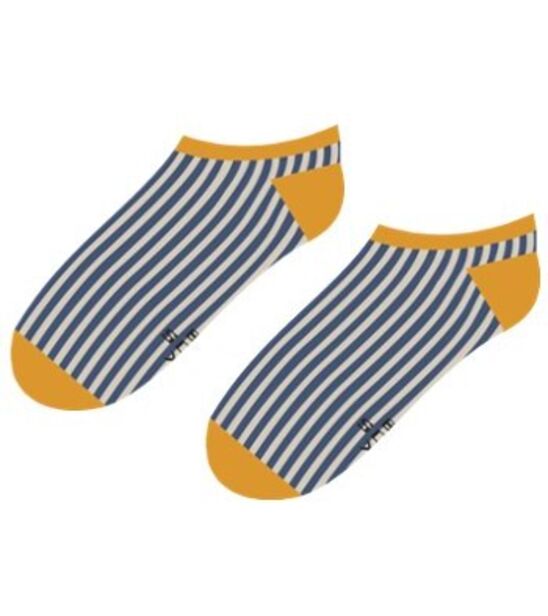 Stopki Paski Pionowe z Musztardą