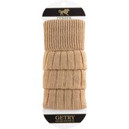 Wełniane getry - beż