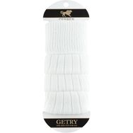 Wełniane getry - białe