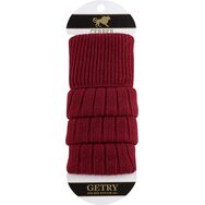 Wełniane getry - ceglaste