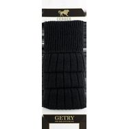 Wełniane getry - czarne