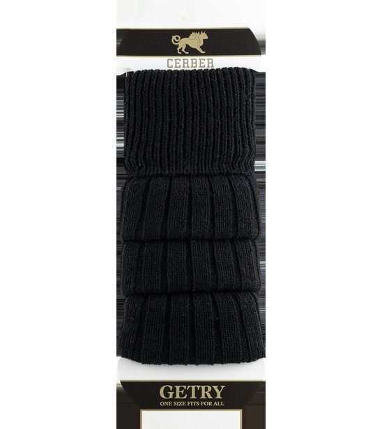 Getry wełniane - czarne