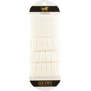 Wełniane getry - ecru