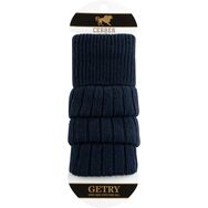 Wełniane getry - granat