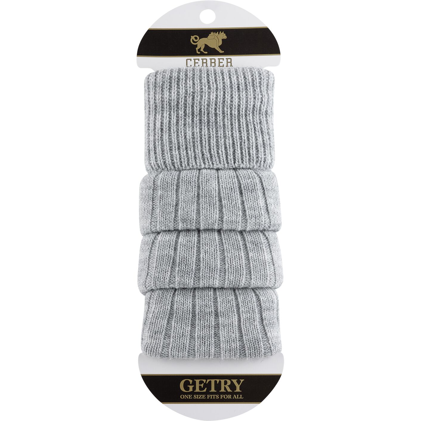 Getry wełniane - jasno szary