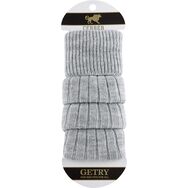 Wełniane getry - jasno szare