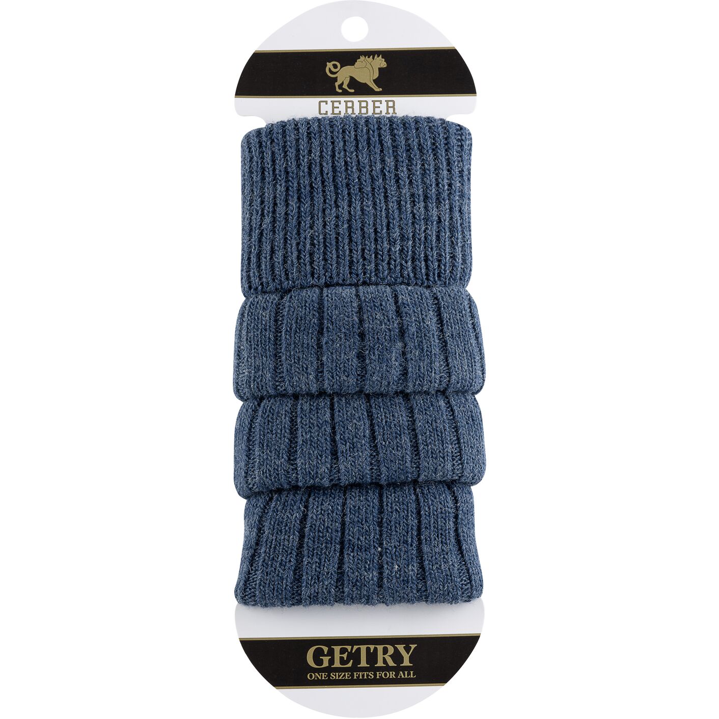 Getry wełniane - jeans