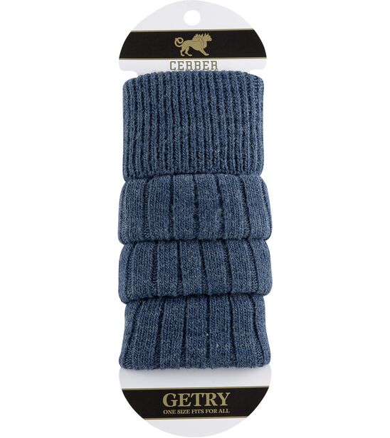 Getry wełniane - jeans