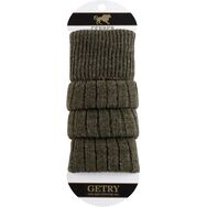 Wełniane getry - khaki