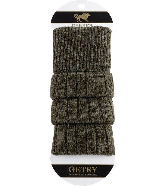 Getry wełniane - khaki