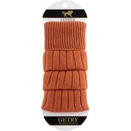 Wełniane getry - pomarańczowe