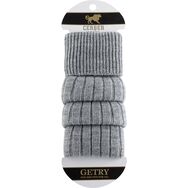 Wełniane getry - średnio szare