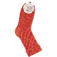 Skarpetki bukla - ognisty