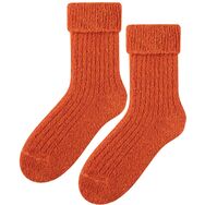 Skarpetki bukla - pomarańcz