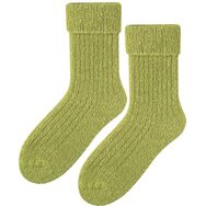 Skarpetki z buklą - oliwka