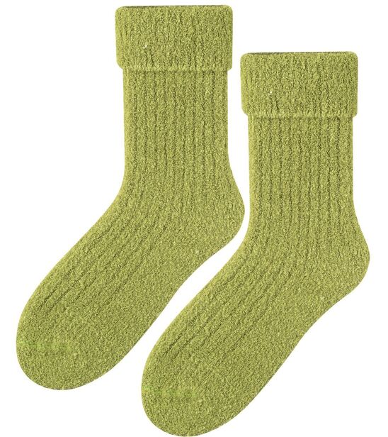Skarpetki bukla - oliwka