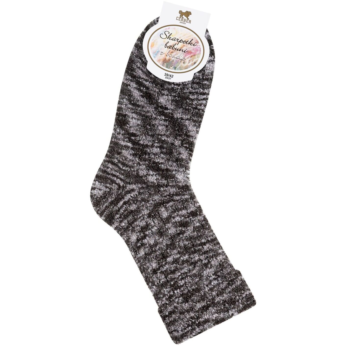 Skarpetki bukla - marmurek