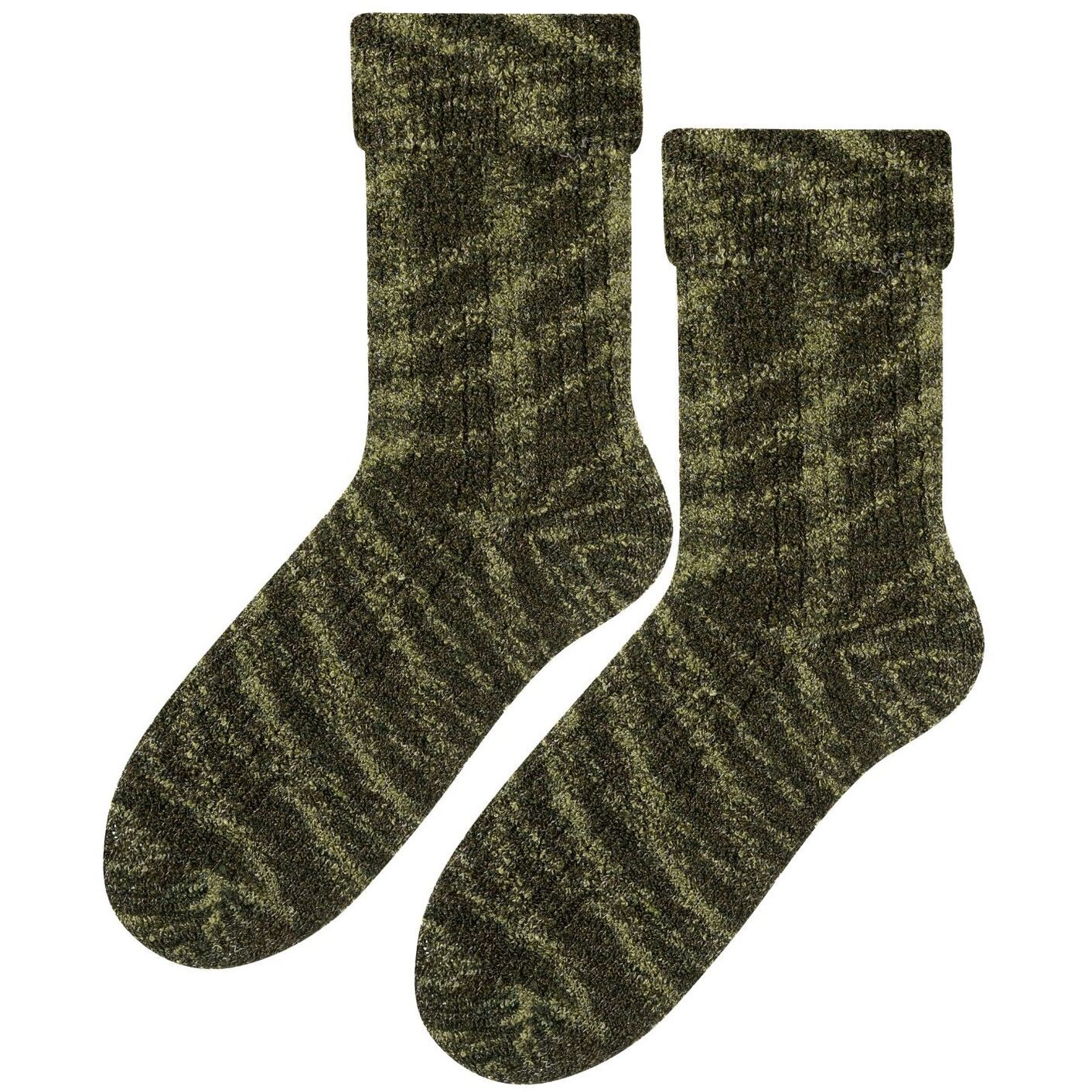 Skarpetki bukla - khaki