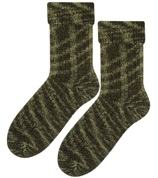 Skarpetki bukla - khaki