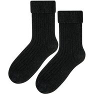 Skarpetki z buklą - grafit