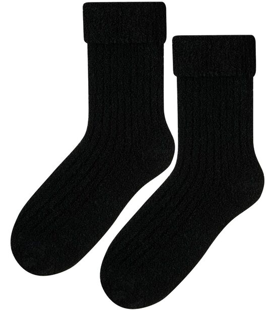 Skarpetki bukla - czarny