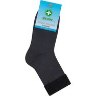 Skarpetki medyczne bezuciskowe frotte - grafit