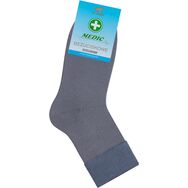 Skarpetki medyczne bezuciskowe frotte - szare