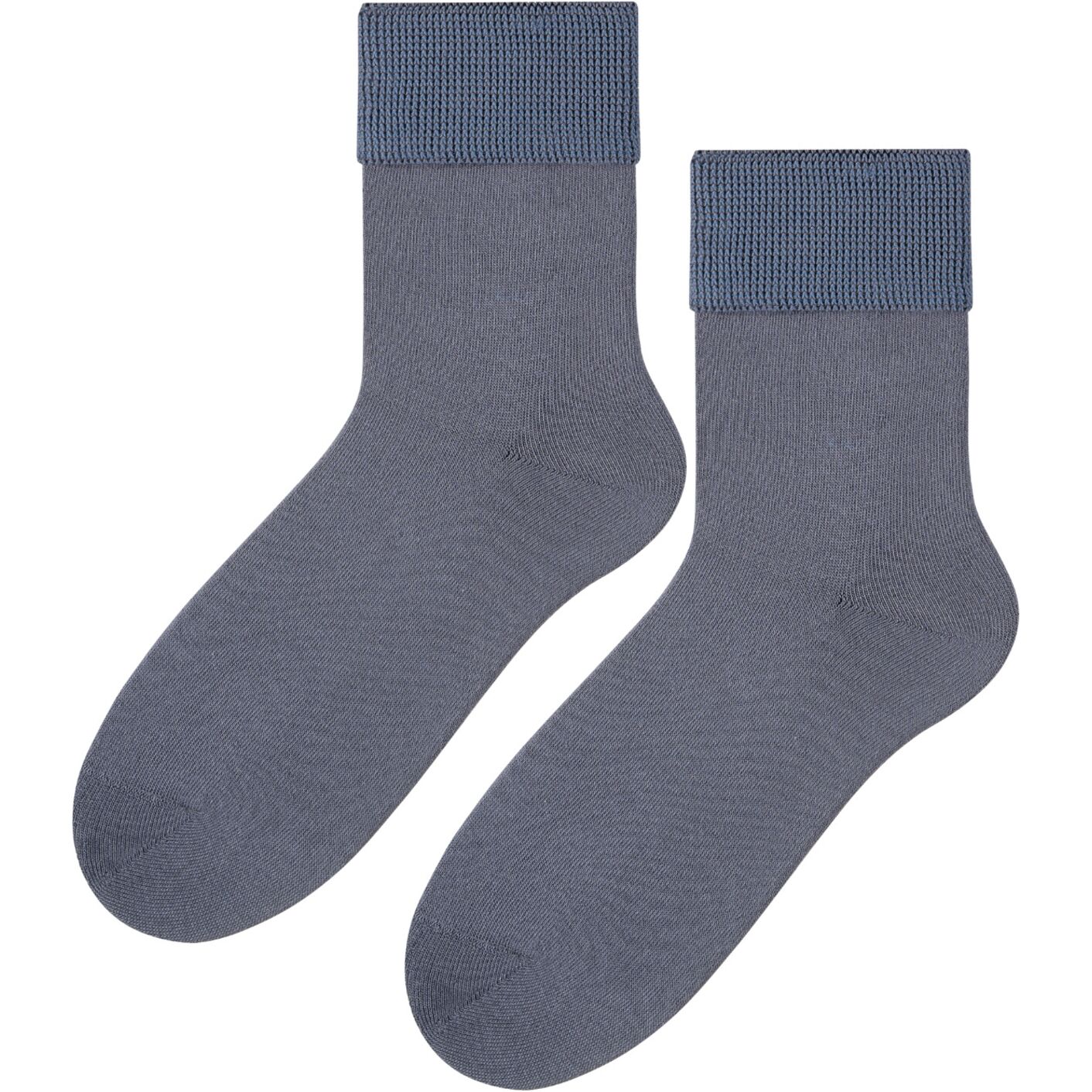 Skarpetki medyczne bezuciskowe frotte - szare