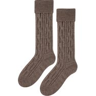 Podkolanówki z dodatkiem wełny - Ciemny Beż