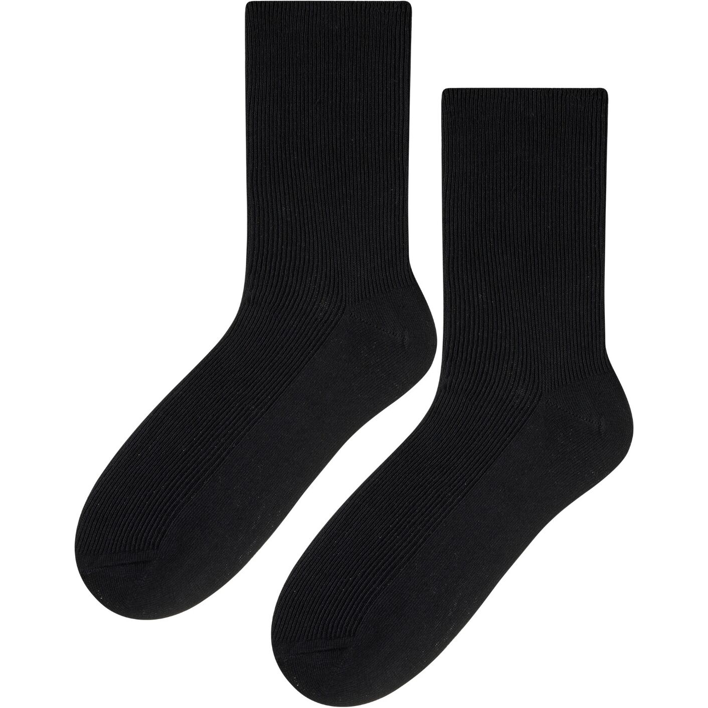 Skarpetki bezuciskowe medyczne profilaktyczne - czarne