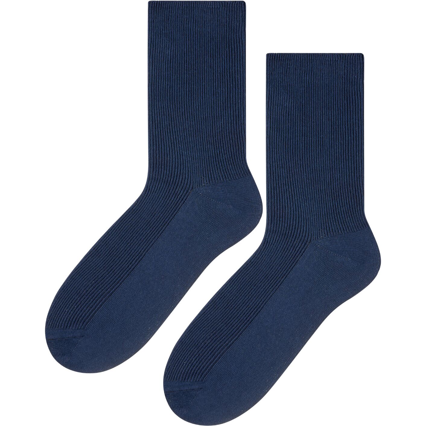 Skarpetki bezuciskowe medyczne profilaktyczne - granat