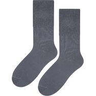 Skarpetki medyczne bezuciskowe bambusowe - wyrób prozdrowotny - koloru szarego