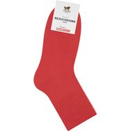 Skarpetki bezuciskowe - damskie - czerwień