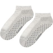 Skarpetki stopki antypoślizgowe - szary melanż