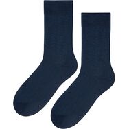 Granatowe skarpetki męskie, bawełna 100%