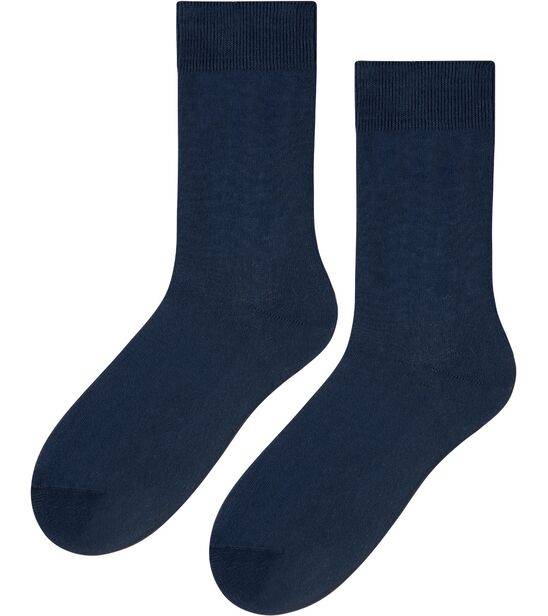 Skarpetki męskie 100% bawełna - granat