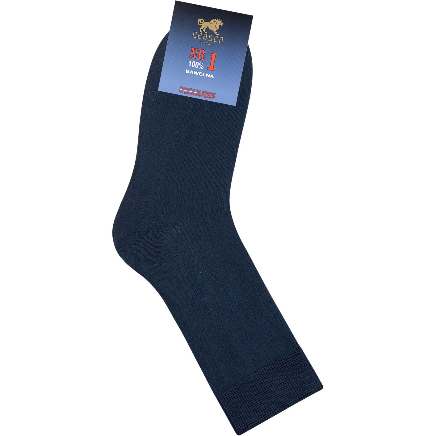 Skarpetki męskie 100% bawełna - granat