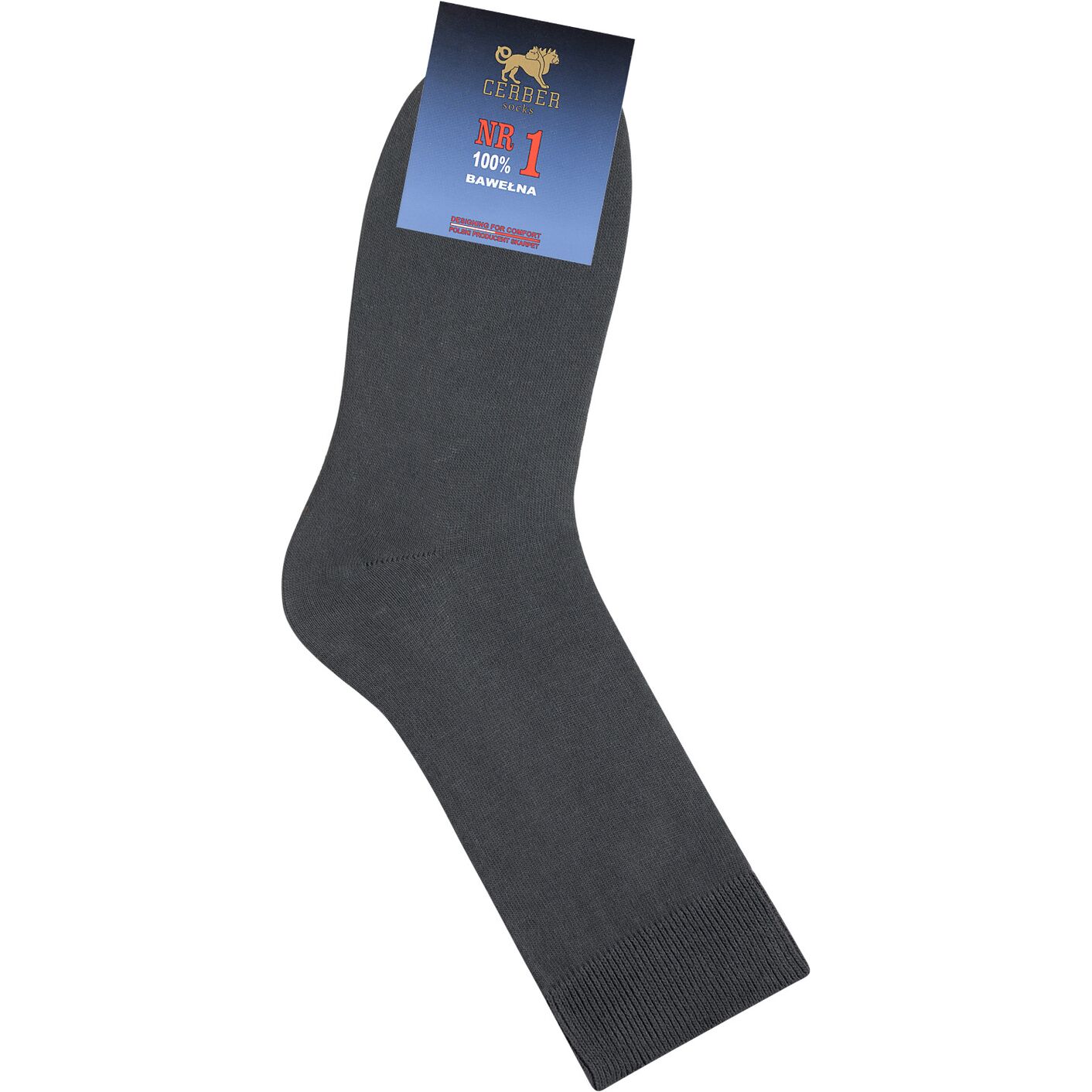 Skarpetki męskie 100% bawełna - grafit