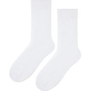 Skarpetki męskie 100% bawełna - białe